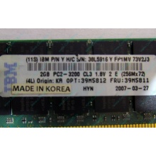 IBM 39M5811 39M5812 2Gb (2048Mb) DDR2 ECC Reg memory (Ступино)
