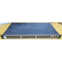 Управляемый коммутатор D-link DES-1210-52 48 port 10/100Mbit + 4 port 1Gbit + 2 port SFP металлический корпус (Ступино)