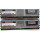 Серверная память 1024Mb (1Gb) DDR2 ECC FB Hynix PC2-5300F (Ступино)
