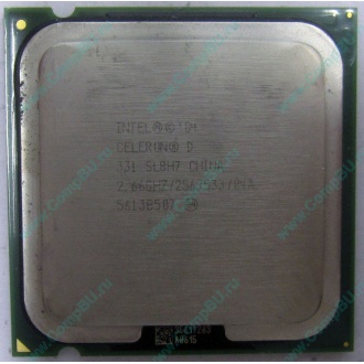 Процессор Intel Celeron D 331 (2.66GHz /256kb /533MHz) SL8H7 s.775 (Ступино)